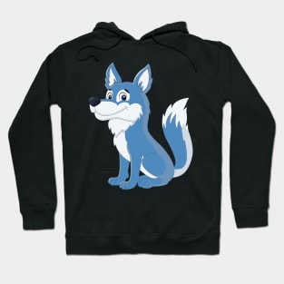 Cartoon Wolf Classic Hoodie